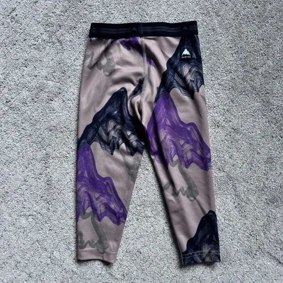Burton Toddler 3T Base Layer Set Abstract Print Thermal Top & Leggings - Picture 5 of 9